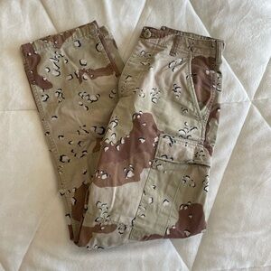 ‼️SOLD‼️ Camouflage Wide Leg Baggy Jeans XS - Regular